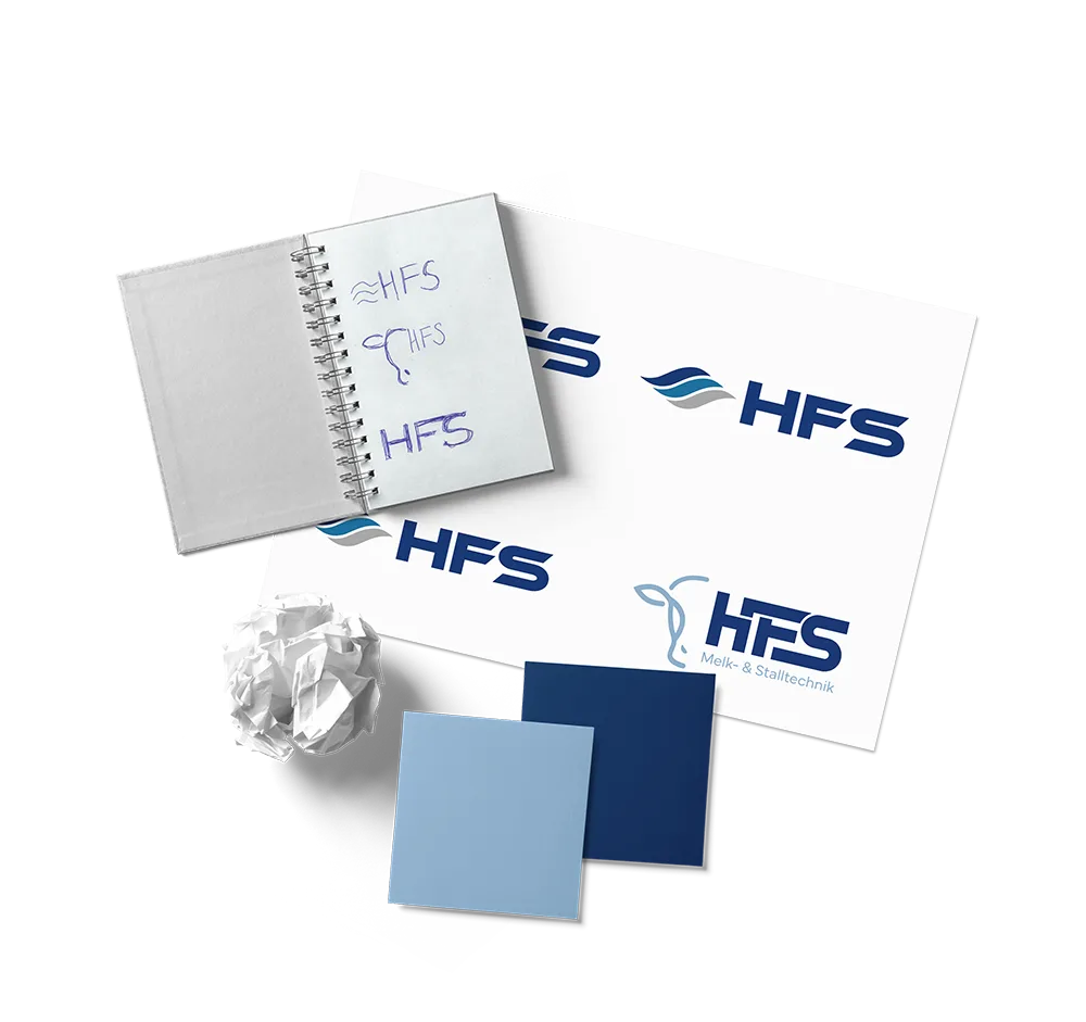 Logoentwicklung bei Black on White